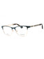 091 - matte blue/clear demo lens