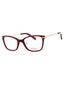 069 - shiny bordeaux/clear demo lens