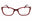 069 - shiny bordeaux/clear demo lens
