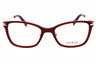 069 - shiny bordeaux/clear demo lens