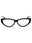 001 - shiny black / Clear demo lens