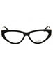 001 - shiny black / Clear demo lens