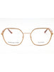 028 - shiny rose gold / Clear demo lens
