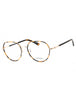 033 - pink gold/clear demo lens