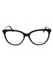 001 - shiny black/clear demo lens