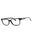 001 - shiny black/clear demo lens