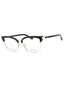 001 - shiny black/clear demo lens