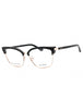 001 - shiny black/clear demo lens