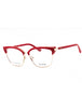 066 - shiny red/clear demo lens