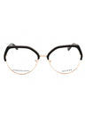 001 - shiny black / clear