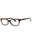 052 - dark havana/clear demo lens