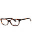 052 - dark havana/clear demo lens