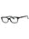 001 - shiny black/clear demo lens