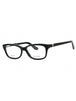 001 - shiny black/clear demo lens