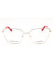 032 - pale gold/clear demo lens