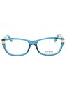 087 - shiny turquoise/clear demo lens