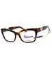 052 - Dark Havana/Clear demo lens
