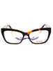 052 - Dark Havana/Clear demo lens