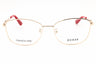 032 - pale gold/clear demo lens