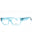 087 - shiny turquoise/Clear demo lens