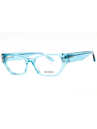 Guess GU2967 eyeglasses featuring a sleek, lightweight full-rim frame in a polished black finish.