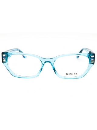 Guess GU2967 eyeglasses featuring a sleek, lightweight full-rim frame in a polished black finish.
