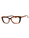 052 - dark havana/clear demo lens