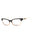 020 - Gray Striped Shiny Ivory / Clear