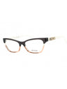 020 - Gray Striped Shiny Ivory / Clear