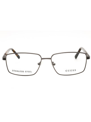 Guess GU50061  Metal Rectangular Men's Eyeglasses