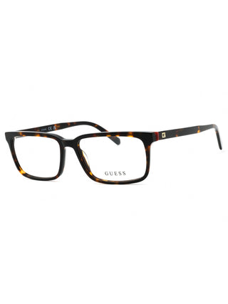 Guess GU50068 acetate Rectangular Men's Eyeglasses