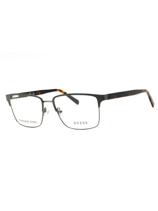 Guess GU50070  Metal Rectangular Men's Eyeglasses