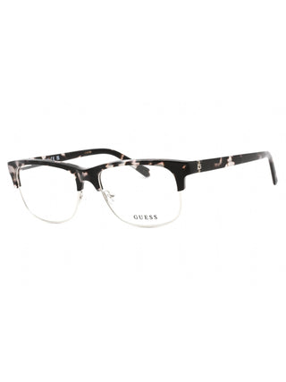 Guess GU50081 acetate Rectangular Men's Eyeglasses