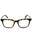 052 - dark havana / clear