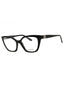 001 - shiny black/clear demo lens