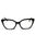 001 - shiny black/clear demo lens