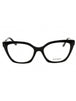001 - shiny black/clear demo lens