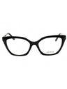 001 - shiny black/clear demo lens