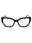 001 - shiny black/clear demo lens