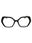 001 - shiny black/clear demo lens