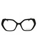 001 - shiny black/clear demo lens