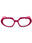 073 - matte pink / clear