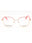 074 - pink /other/clear demo lens