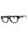 001 - shiny black/clear demo lens