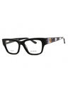 001 - shiny black/clear demo lens