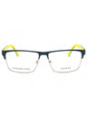 091 - matte blue/clear demo lens