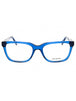 090 - shiny blue/clear demo lens