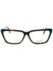 052 - dark havana / clear