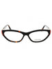 052 - dark havana/clear demo lens