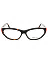 052 - dark havana/clear demo lens